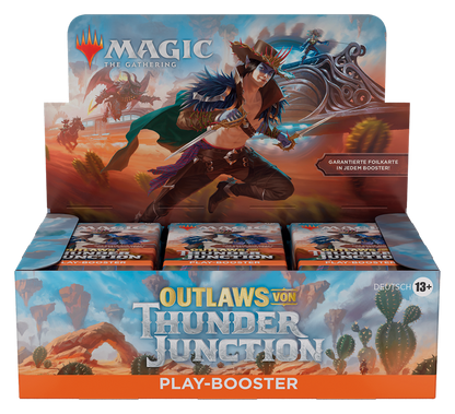 Magic: The Gathering - Outlaws von Thunder Junction Play-Booster Display (Deutsch)