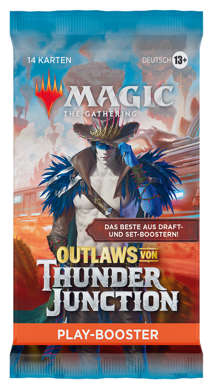 Magic: The Gathering - Outlaws von Thunder Junction Play-Booster Display (Deutsch)
