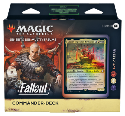Magic: The Gathering - Jenseits des Multiversums: Fallout Commander Deck "Ave, Caesar" (Deutsch)