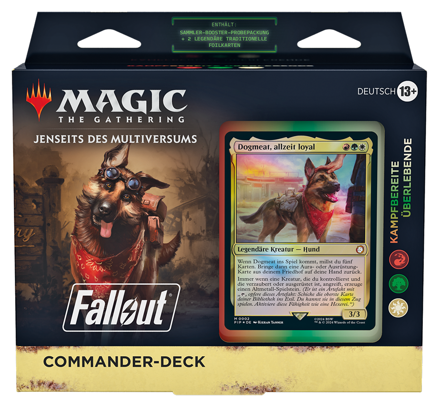 Magic: The Gathering - Jenseits des Multiversums: Fallout Commander Deck "Kampfbereite Überlebende"