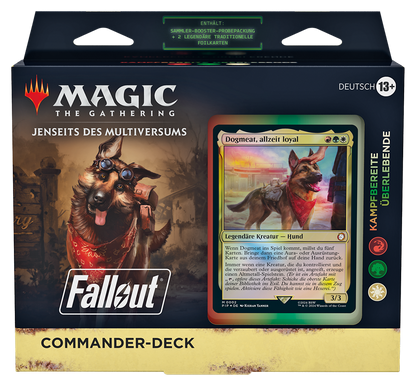 Magic: The Gathering - Jenseits des Multiversums: Fallout Commander Deck "Kampfbereite Überlebende"