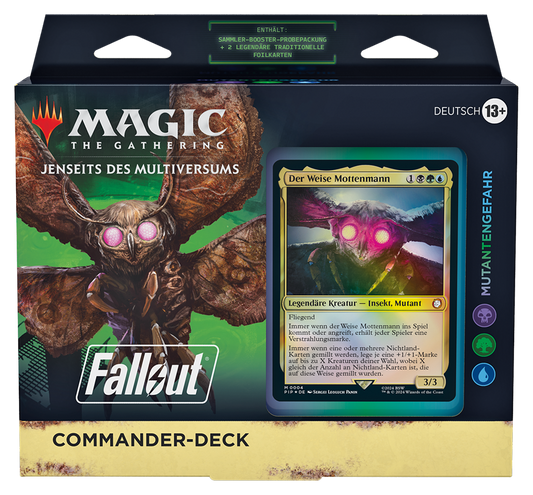 Magic: The Gathering - Jenseits des Multiversums: Fallout Commander Deck "Mutantengefahr" (Deutsch)