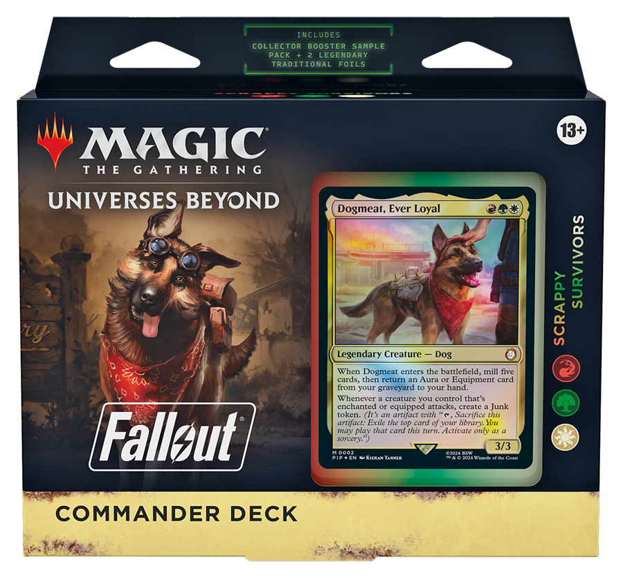 Magic: The Gathering - Universes Beyond: Fallout Commander Deck "Scrappy Survivors" (Englisch)