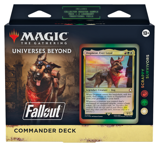 Magic: The Gathering - Universes Beyond: Fallout Commander Deck "Scrappy Survivors" (Englisch)