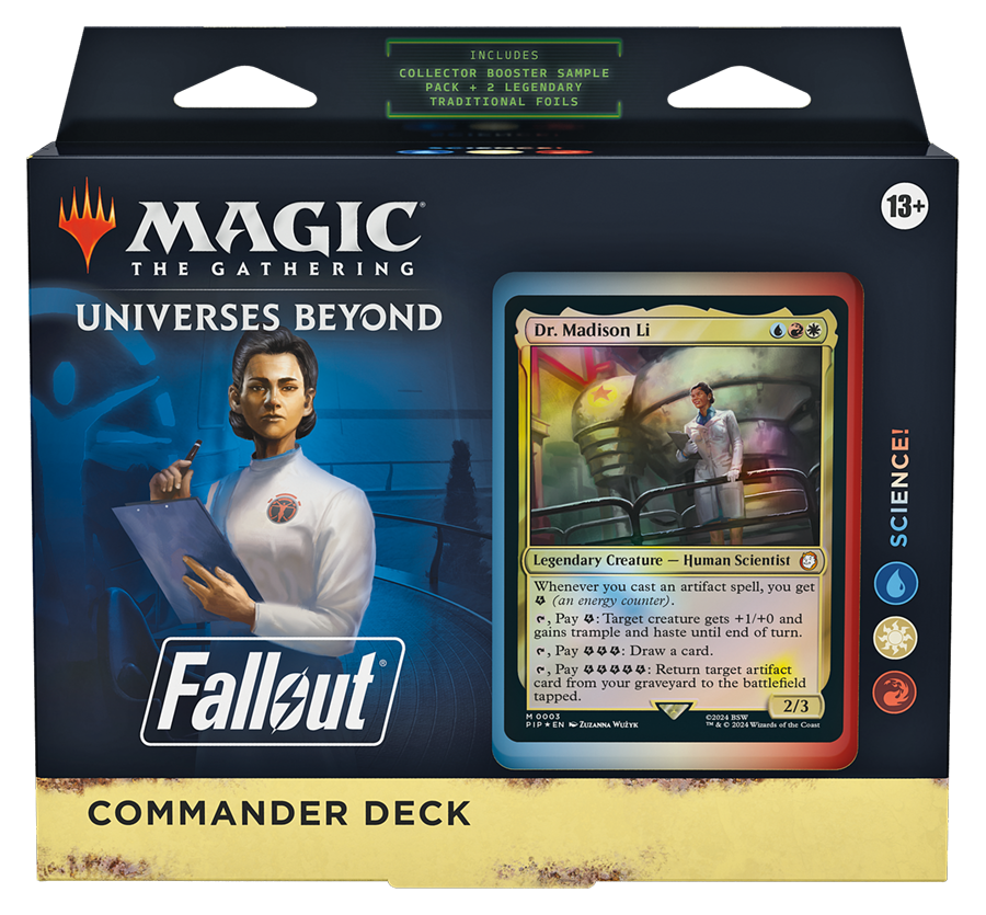 Magic: The Gathering - Universes Beyond: Fallout Commander Deck "Science!" (Englisch)