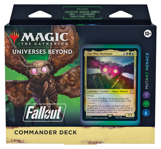 Magic: The Gathering - Universes Beyond: Fallout Commander Deck "Mutant Menace" (Englisch)