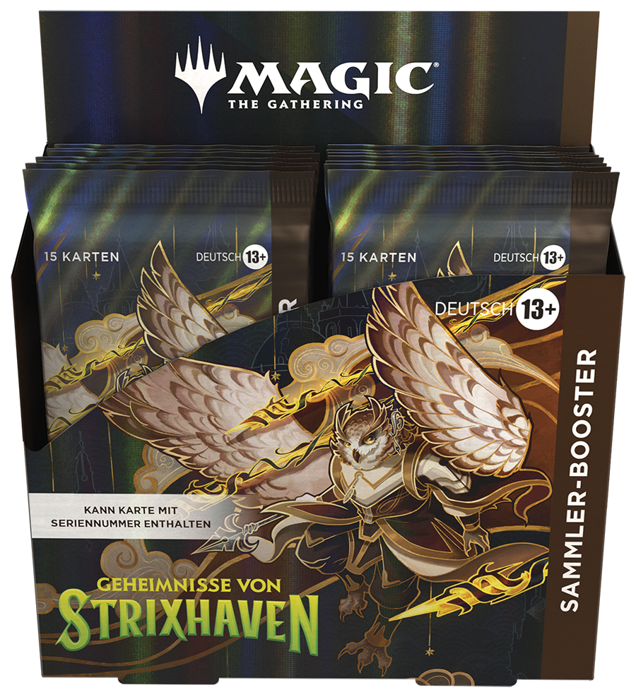 Magic: The Gathering - Geheimnisse von Strixhaven Sammler-Booster Display (Deutsch)