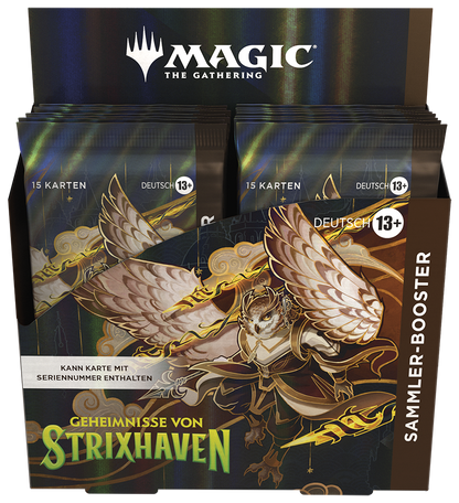 Magic: The Gathering - Geheimnisse von Strixhaven Sammler-Booster Display (Deutsch)
