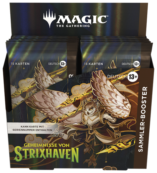 Magic: The Gathering - Geheimnisse von Strixhaven Sammler-Booster Display (Deutsch)