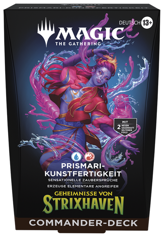 Magic: The Gathering - Geheimnisse von Strixhaven Commander: Prismari-Kunstfertigkeit (Deutsch)