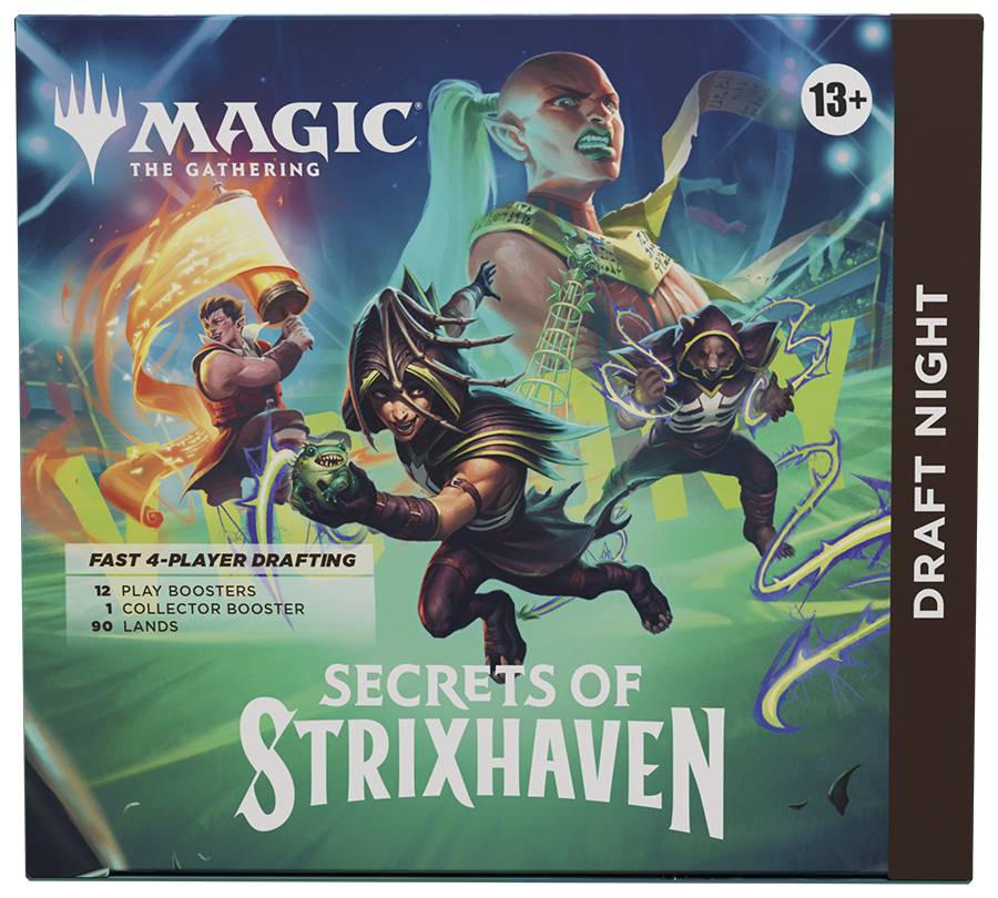 Magic: The Gathering - Secrets of Strixhaven Draft Night Box (Englisch)