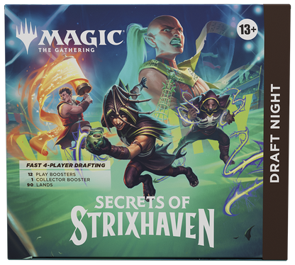 Magic: The Gathering - Secrets of Strixhaven Draft Night Box (Englisch)