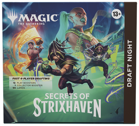Magic: The Gathering - Secrets of Strixhaven Draft Night Box (Englisch)
