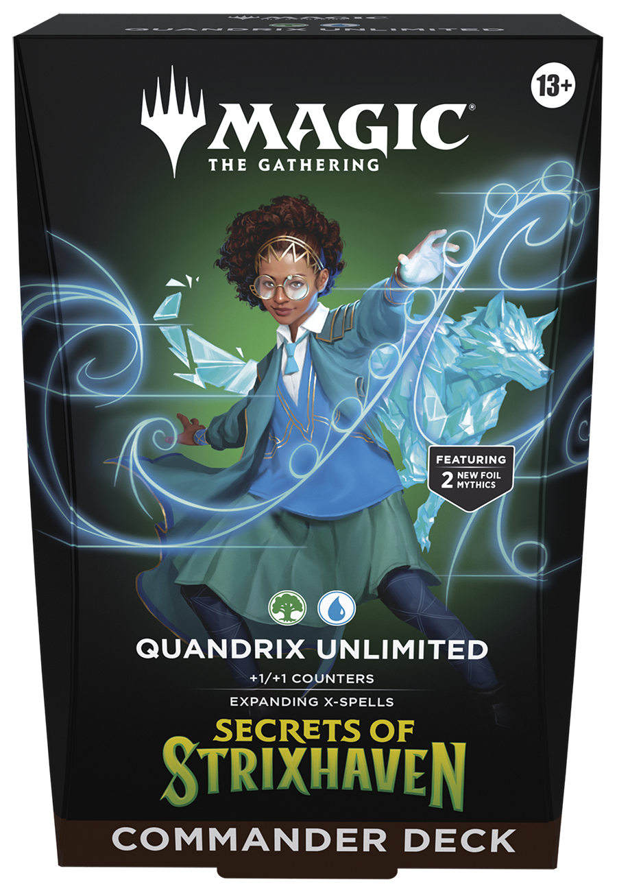 Magic: The Gathering - Secrets of Strixhaven Commander: Quandrix Unlimited  (Englisch)