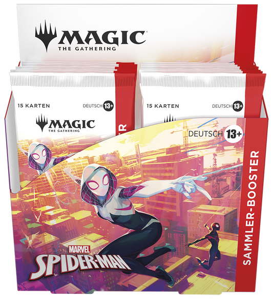 Magic: The Gathering - Marvel's Spider-Man Sammler-Booster Display (Deutsch)