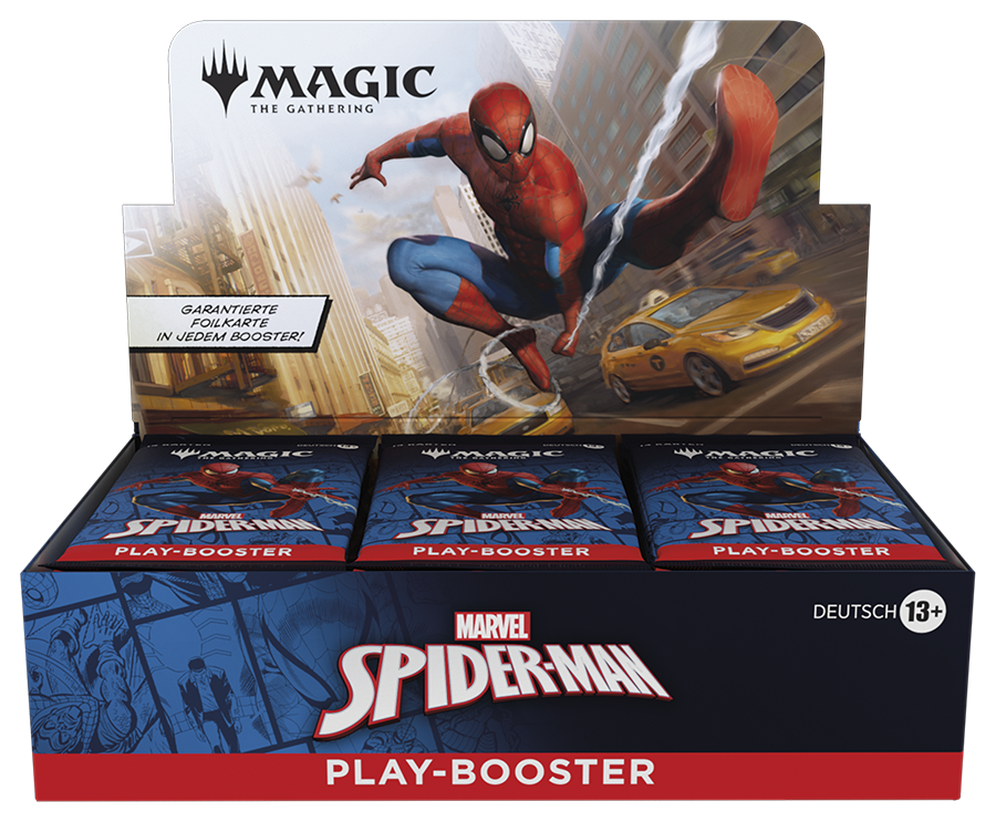 Magic: The Gathering - Marvel's Spider-Man Play-Booster Display (Deutsch)