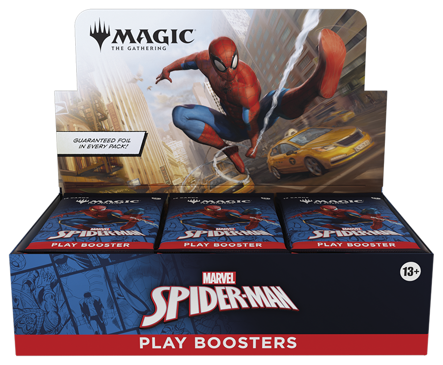 Magic: The Gathering - Marvel's Spider-Man Play-Booster Display (Englisch)