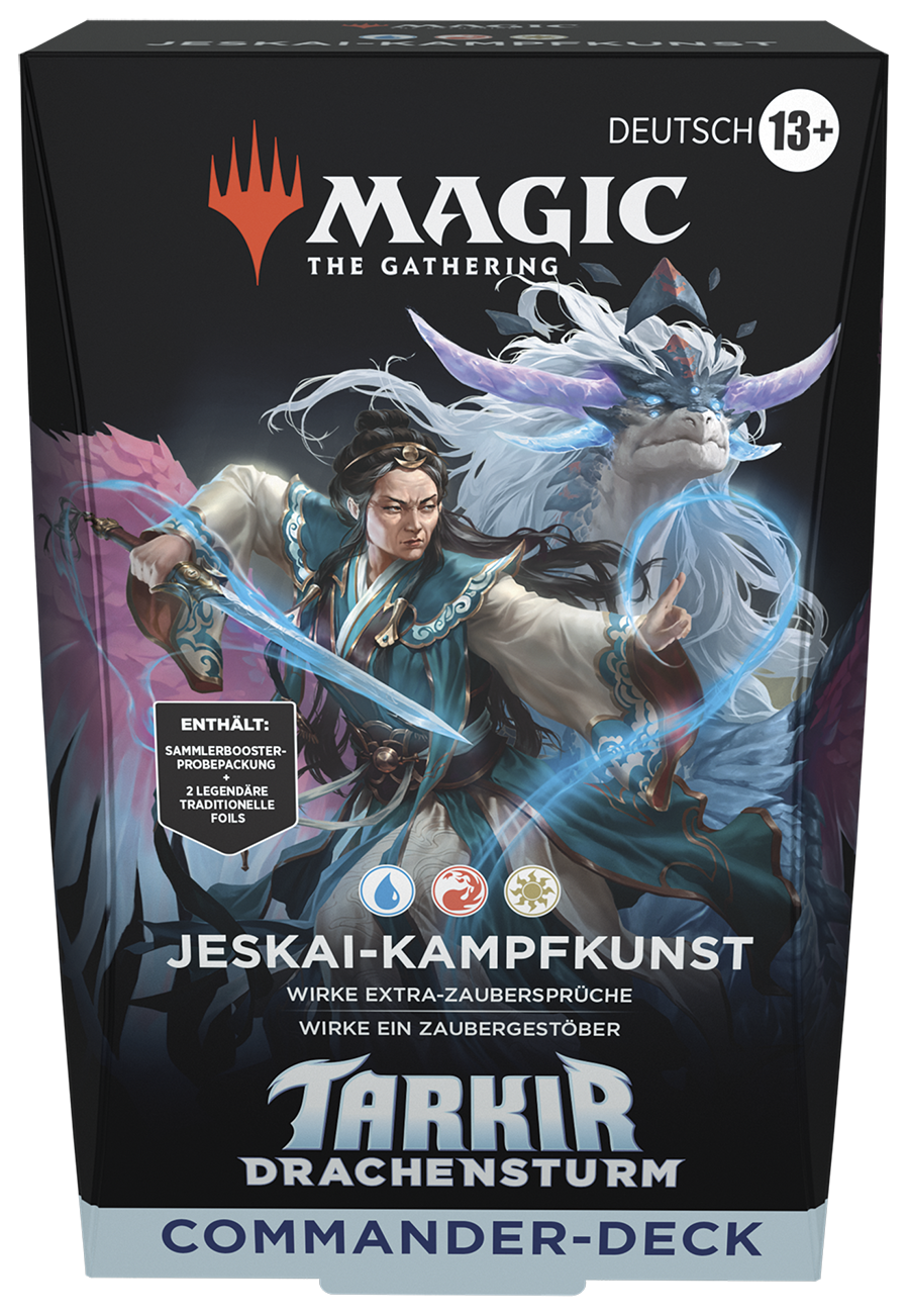 Magic: The Gathering - Tarkir: Drachensturm Commander Deck "Jeskai-Kampfkunst" (Deutsch)