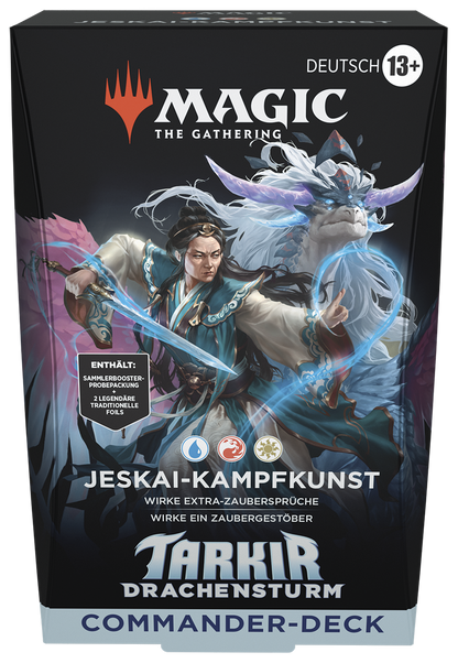 Magic: The Gathering - Tarkir: Drachensturm Commander Deck "Jeskai-Kampfkunst" (Deutsch)