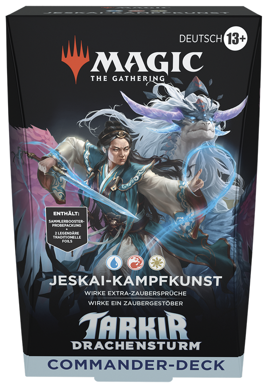 Magic: The Gathering - Tarkir: Drachensturm Commander Deck "Jeskai-Kampfkunst" (Deutsch)