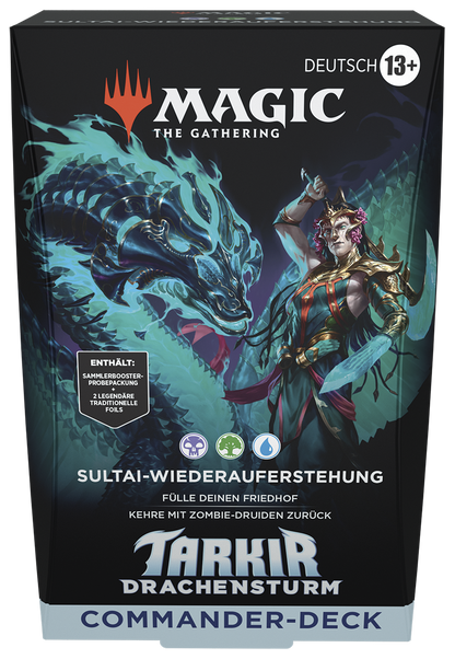Magic: The Gathering - Tarkir: Drachensturm Commander Deck "Sultai-Wiederauferstehung" (Deutsch)