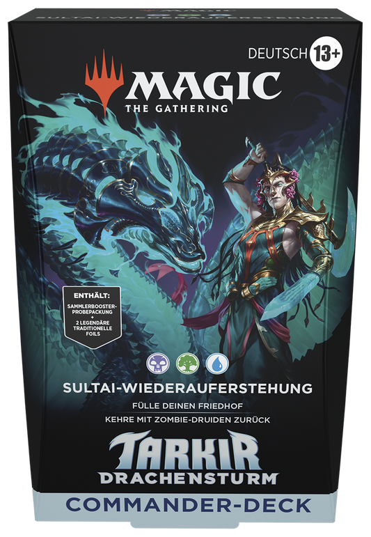 Magic: The Gathering - Tarkir: Drachensturm Commander Deck "Sultai-Wiederauferstehung" (Deutsch)