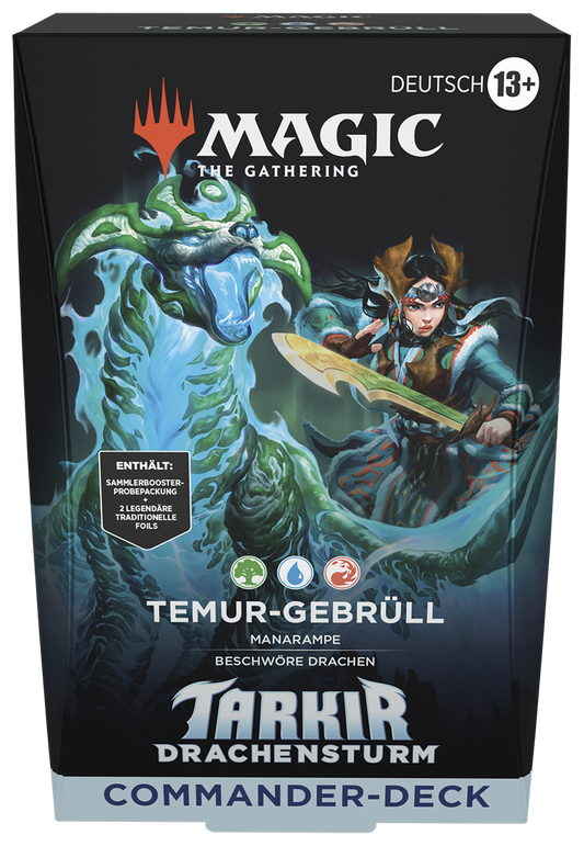 Magic: The Gathering - Tarkir: Drachensturm Commander Deck "Temur-Gebrüll" (Deutsch)