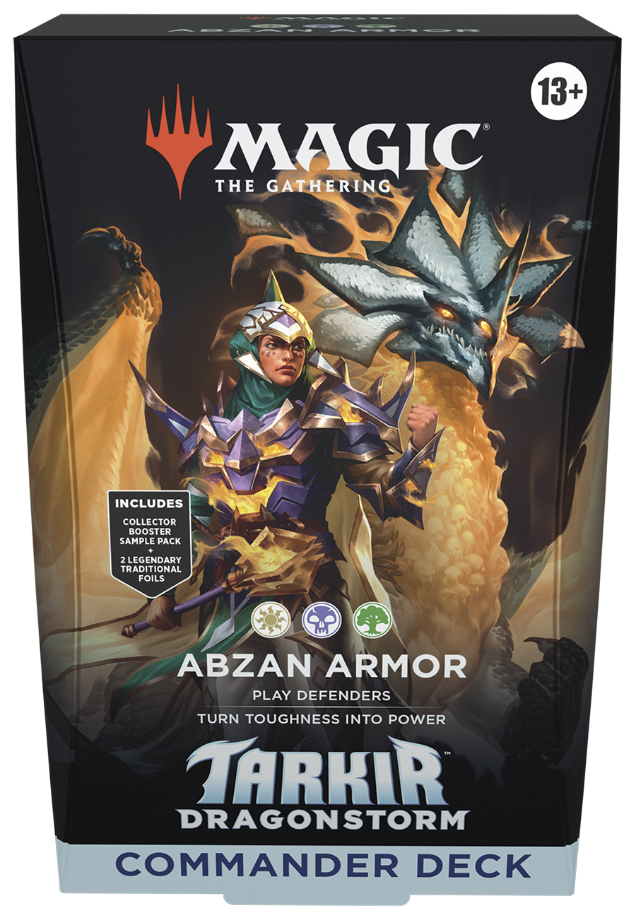 Magic: The Gathering - Tarkir: Dragonstorm Commander Deck "Abzan Armor" (Englisch)
