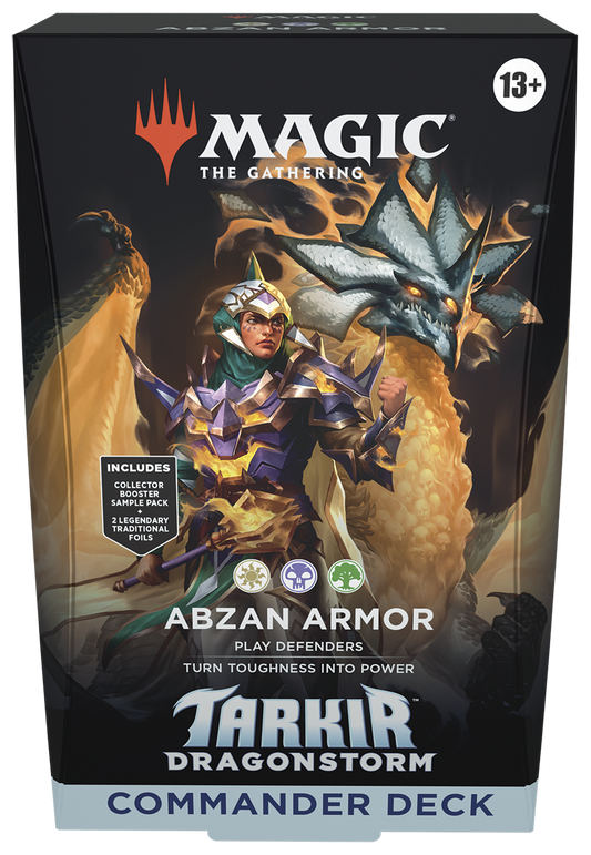 Magic: The Gathering - Tarkir: Dragonstorm Commander Deck "Abzan Armor" (Englisch)