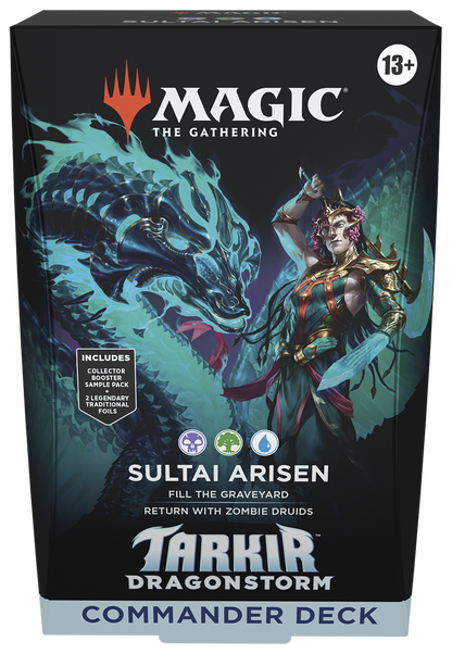 Magic: The Gathering - Tarkir: Dragonstorm Commander Deck "Sultai Arisen" (Englisch)