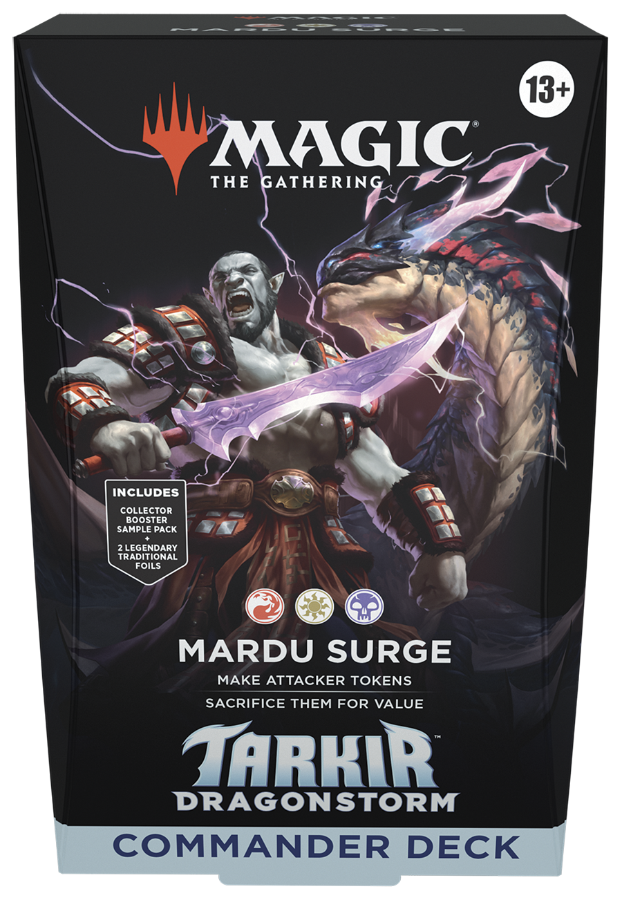 Magic: The Gathering - Tarkir: Dragonstorm Commander Deck "Mardu Surge" (Englisch)