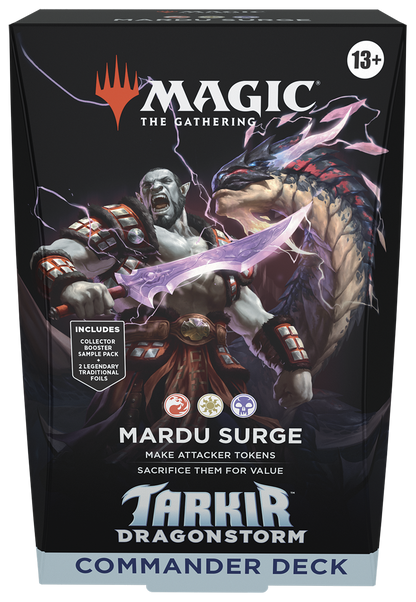 Magic: The Gathering - Tarkir: Dragonstorm Commander Deck "Mardu Surge" (Englisch)