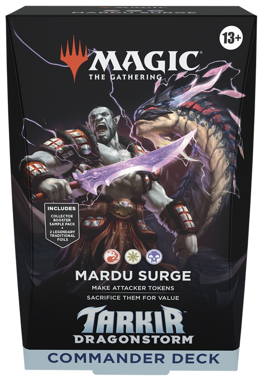 Magic: The Gathering - Tarkir: Dragonstorm Commander Deck "Mardu Surge" (Englisch)