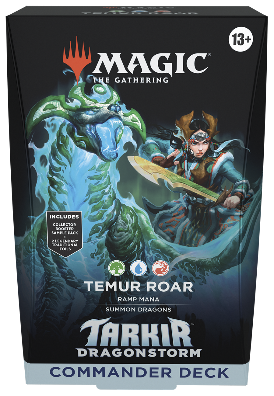 Magic: The Gathering - Tarkir: Dragonstorm Commander Deck "Temur Roar" (Englisch)