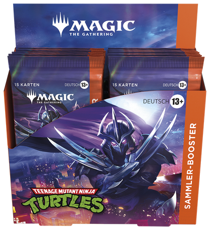 Magic: The Gathering - Teenage Mutant Ninja Turtles Sammler Booster Display (Deutsch)