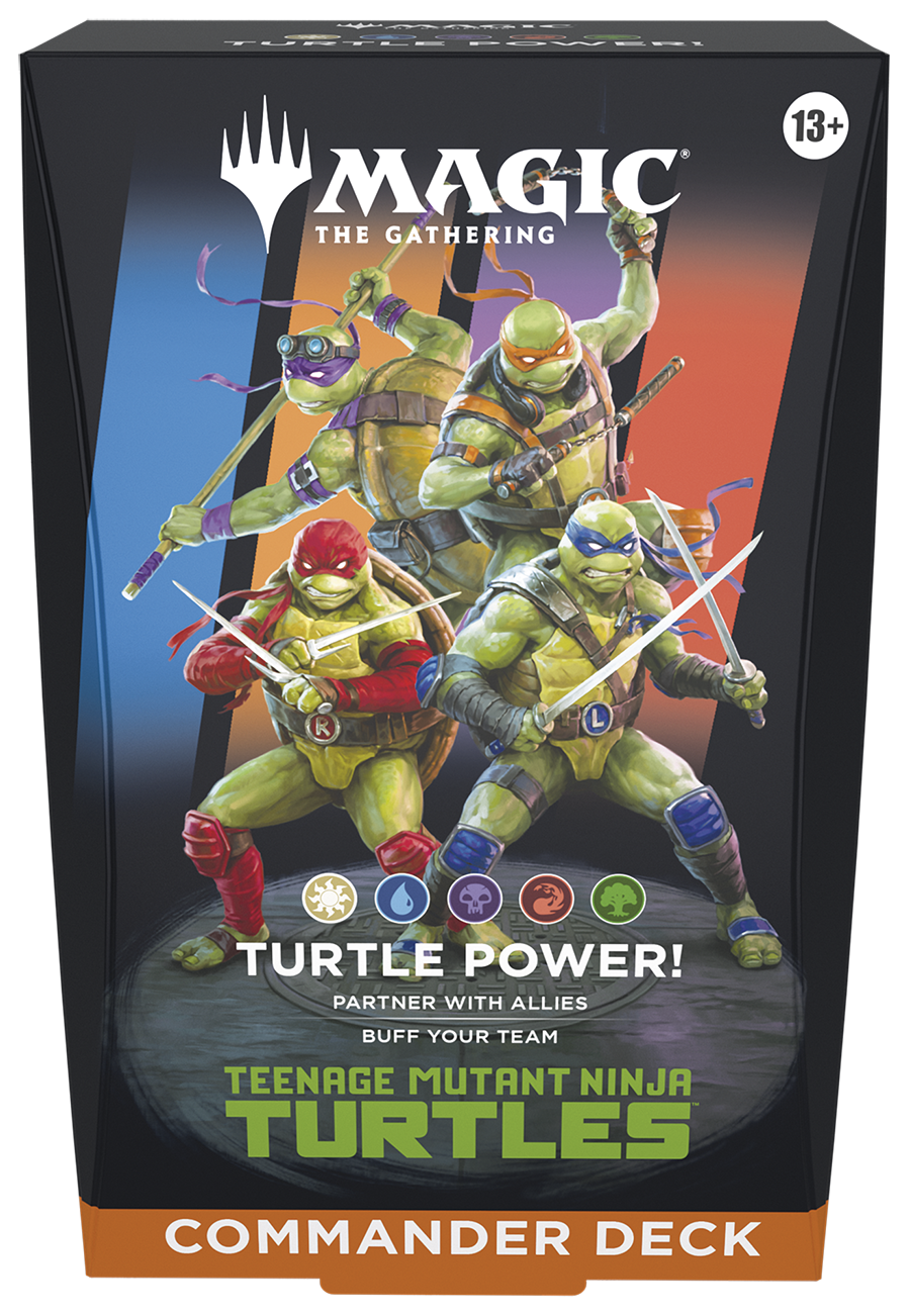 Magic: The Gathering - Teenage Mutant Ninja Turtles Commander Deck 'Turtle Power!' (Deutsch)