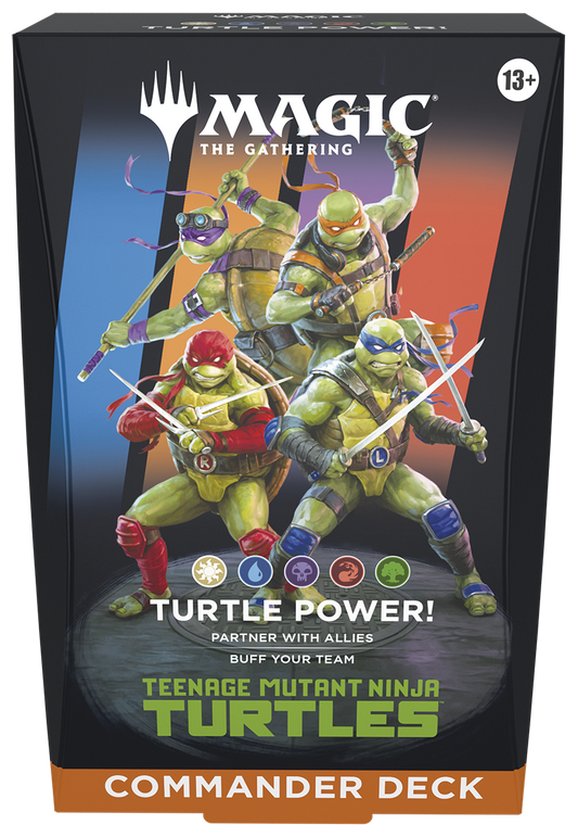 Magic: The Gathering - Teenage Mutant Ninja Turtles Commander Deck 'Turtle Power!' (Deutsch)