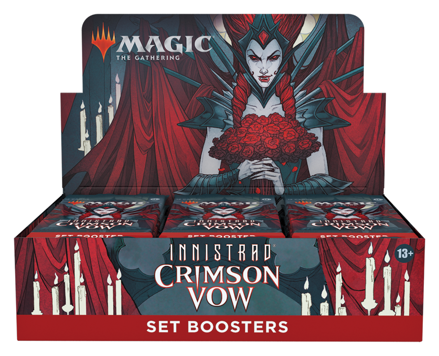 Magic: The Gathering - Innistrad: Crimson Vow Set Booster Display (Englisch)