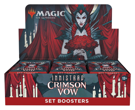 Magic: The Gathering - Innistrad: Crimson Vow Set Booster Display (Englisch)