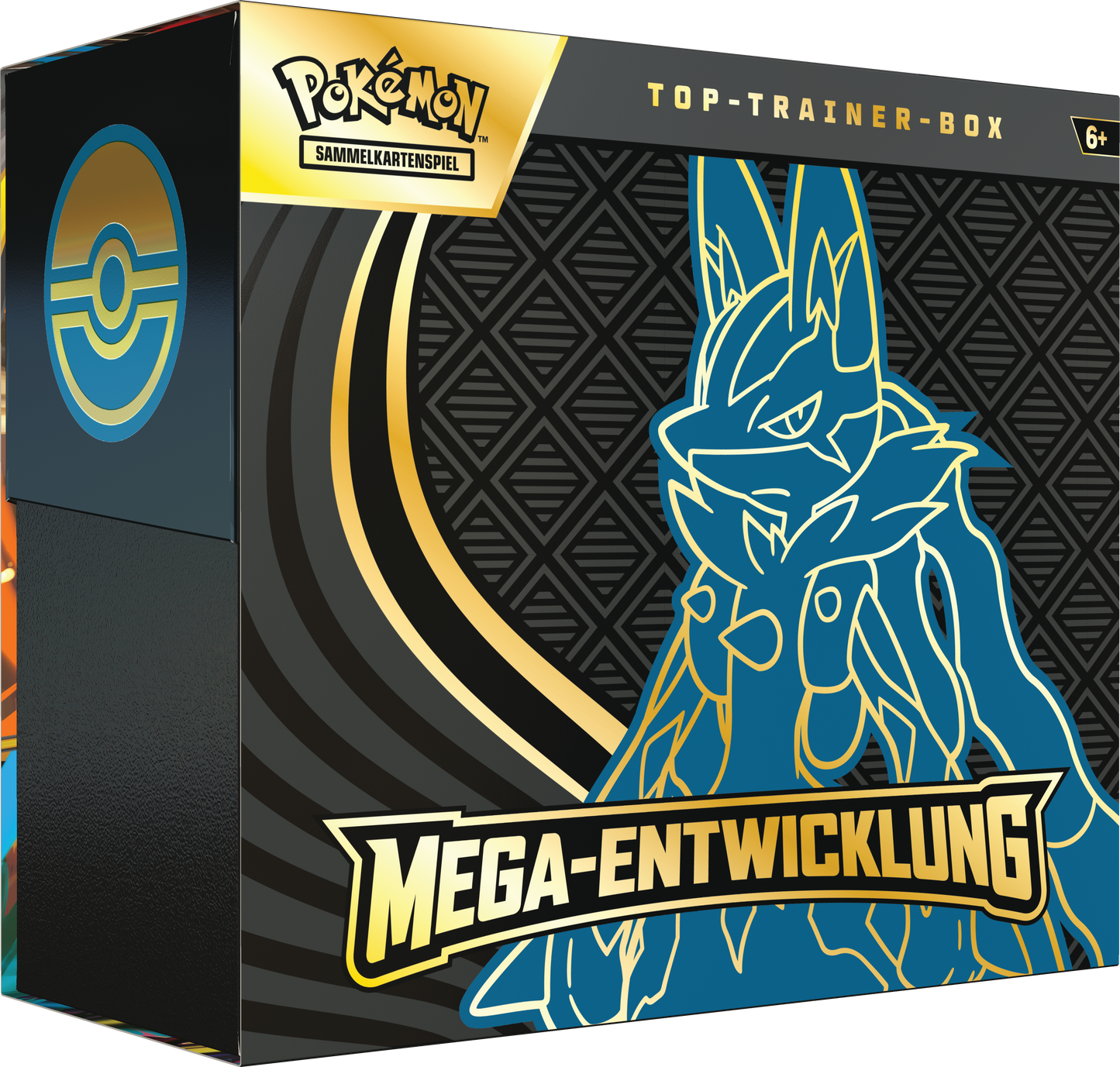 Pokémon Sammelkartenspiel - Mega-Entwicklung Top-Trainer Box (Lucario) (Deutsch)
