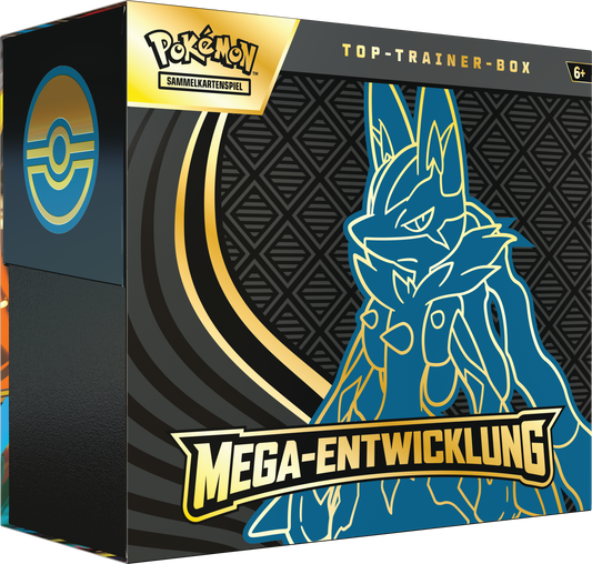 Pokémon Sammelkartenspiel - Mega-Entwicklung Top-Trainer Box (Lucario) (Deutsch)