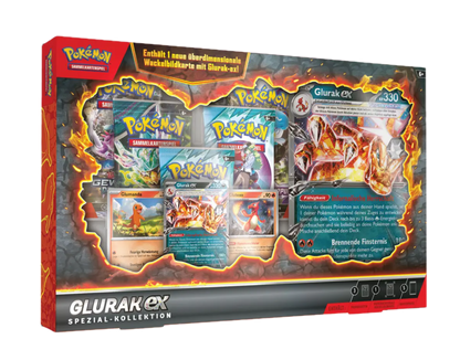 Pokémon Sammelkartenspiel- Glurak-ex Spezial Kollektion