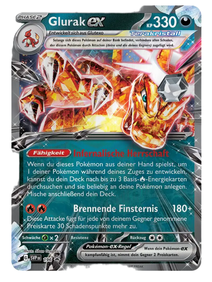 Pokémon Sammelkartenspiel- Glurak-ex Spezial Kollektion