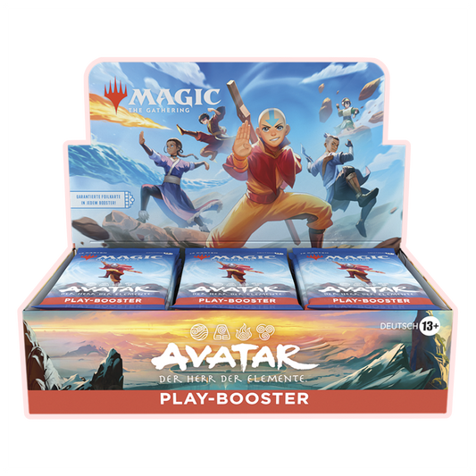 Avatar: Herr der Elemente Play-Booster Display (Deutsch)