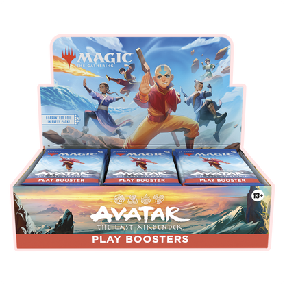Avatar: The Last Airbender Play-Booster Display (Englisch)