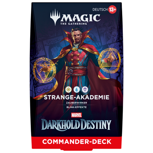 Magic: The Gathering - Marvel Darkhold Destiny Commander Deck "Strange-Akademie" (Deutsch)