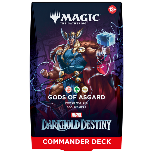 Magic: The Gathering - Marvel Darkhold Destiny Commander Deck "Gods of Asgard" (Englisch)