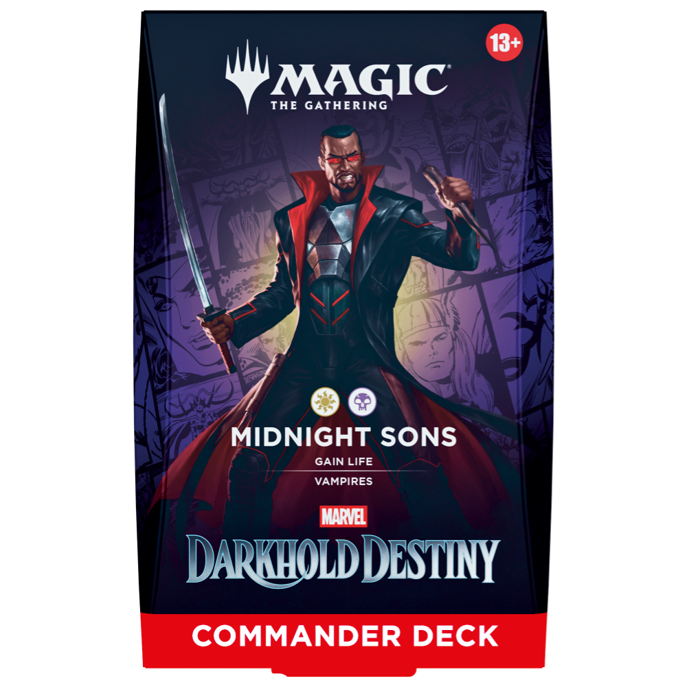 Magic: The Gathering - Marvel Darkhold Destiny Commander Deck "Midnight Sons" (Englisch)