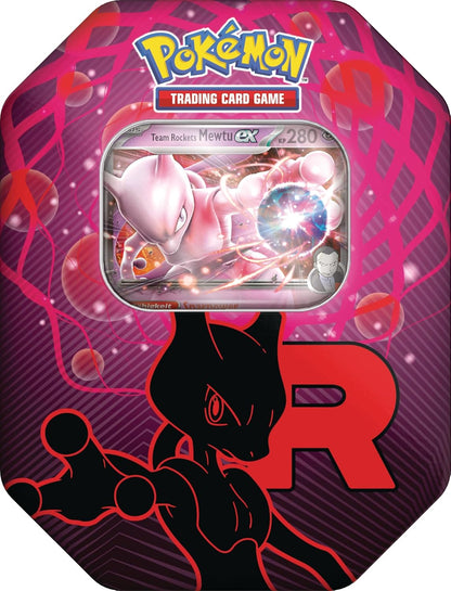 Pokémon Sammelkartenspiel - Team Rockets Mewtu-ex Tin-Box (Deutsch)