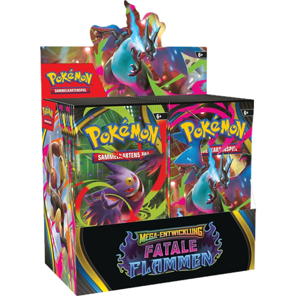 Pokémon Sammelkartenspiel - Fatale Flammen Booster Display (Deutsch)